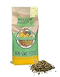 Wholesome Harvest Non-GMO Rabbit Food - 25 lbs, 16% Protein, 1.4% Calcium, Rabbit Feed with Alfalfa Hay, Supports Healthy Digestion, Promotes Strong Bones and Suitable for All Life Stages