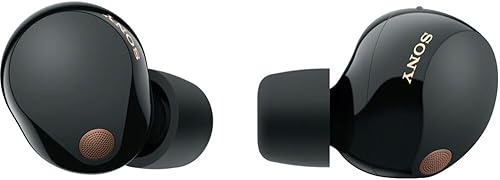 Miniatura 3 de Sony WF-1000XM5 - Auriculares verdaderamente inalámbricos con cancelación de ruido en la industria (negro) con funda de silicona (negro), puntas de