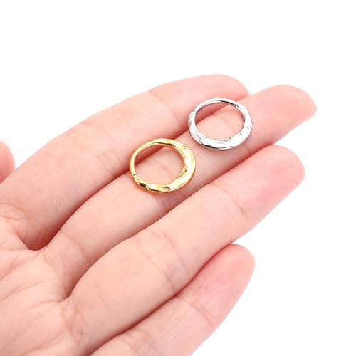 AROWRO Septum Jewelry 16G 316L Surgical Steel Septum Ring Nose Rings Hoops for Men Women Septum Piercing Jewelry Daith Earring Cartilage Tragus Rook Ear Lobe Piercing Jewerly3