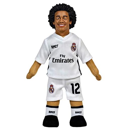 Figuras del Real Madrid de bolsillo y peluches Muñeco MARCELO Real Madrid.C.F
