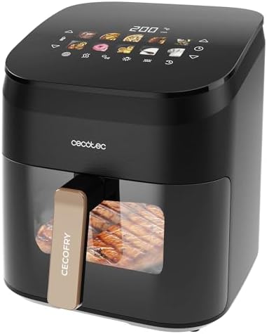 Cecotec Cecofry&Grill Smokin' 6500 Plus Oil-Free Fryer with Grill...