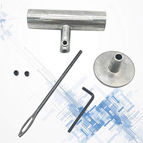Image of Garneck Tire Repair Puncture Tool Heavy Duty Tyre Puncture Fix Tool T-Handle Tire Repair Tool for RV Automobiles Motorcycles Bicycles Truck Car Acessories