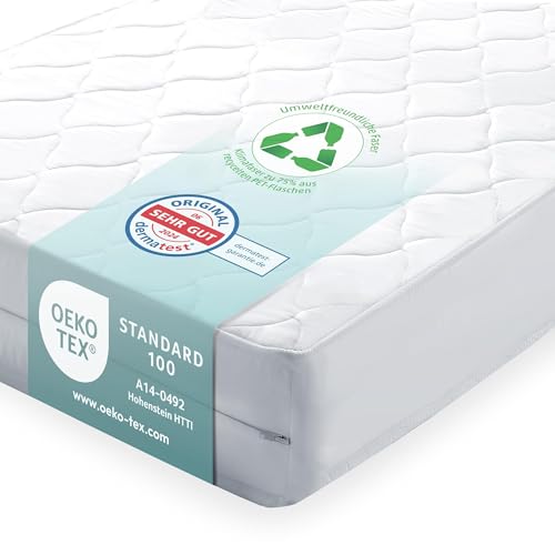 Sun Garden Kindermatratze 90x200 cm H3, Oeko-Tex 100 Zertifiziert, Kinderbettmatratze, Bezug waschbar, Optimale Kinderbettmatratze, Klimafaser-Versteppung, P1440 ComfortPur