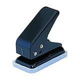 Perfurador 101 1 furo até 8 folhas, CIS, 291.4900, Preto