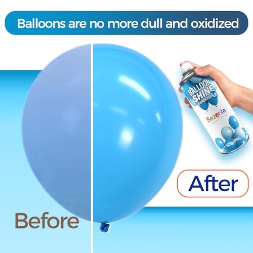Image of Bezente Sea Salt Scent Balloon Shine Spray 15oz High-Gloss for Parties