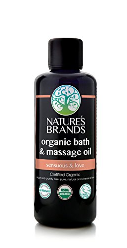 Herbal Choice Mari Organic Bath Body Massage Oil Sensuous & Love 100ml/ 3.4oz Bottle