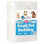 Dihl 40 Litre, White, Super Absorbent Paper Bedding for Small Animals. Absorbs 6 Times its Weight in Liquid. Hamster, Mice, Rat, Rabbit, Guinea Pig Gerbil Cage Substrate – 40L