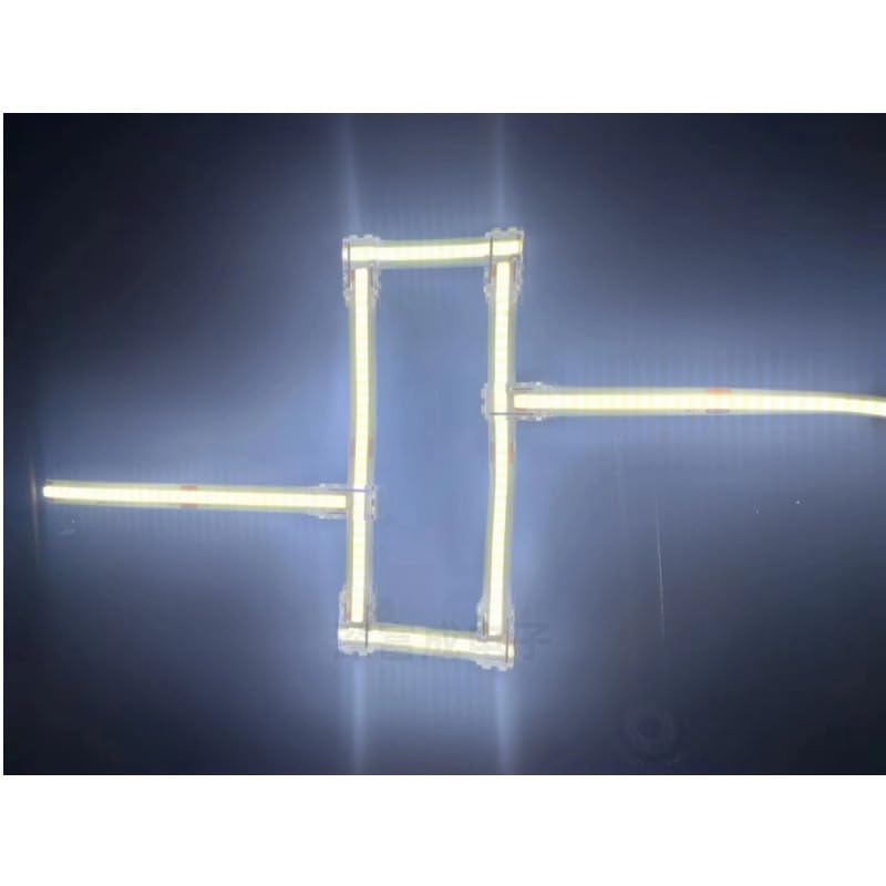 Amefil 2 Pin 8mm COB LED Light Strip Connectors 20Pcs L Shape - Image 2