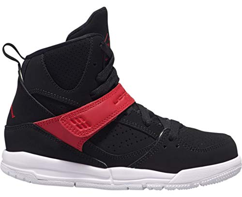 Jordan Boys' Little Kids Flight 45 High (PS) C15760-006 Black/Bym Red-White (1C)