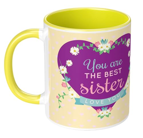Image of Raksha Bandhan Gifts Printed Mug with Keychain Best Rakhi Combo Gift for Brother & Sister Rakshabandhan Return Gifts for Sister White 350ml Tea /Coffee Mug(Pack of 5)(RMKRCG104)