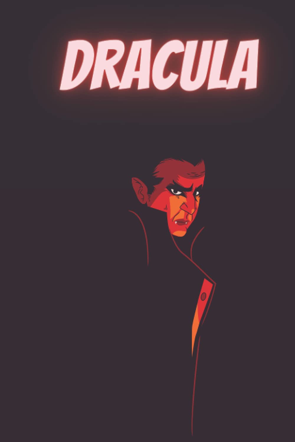 Dracula: Vampire Themed Blank Lined Notebook