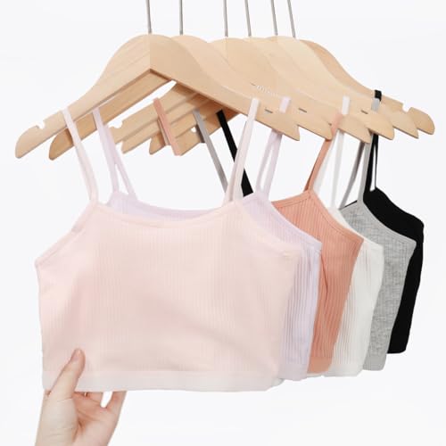 Bras for Girls Seamless Cami Bralettes Sports Solid Vest Unpadded Bra2