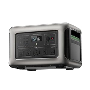 ALLPOWERS R3500 Portable Power Station, 3200W 3168Wh LiFePO4 Portable Home Battery, 0-100% in 2 Hrs, 5 AC with 30A RV Outlets, UPS Solar Generator for Outdoor Camping, RV, Home Backup