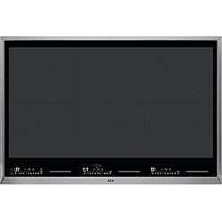 Induccion Aeg Ilb63445Fb AEG IKE86683XB - Placa de cocina autoservicio/inducción/serie 8000 con TotalFlex/Hob²Hood / 80 cm/marco de acero inoxidable / 6 zonas de cocción, función de potencia/seguridad infantil