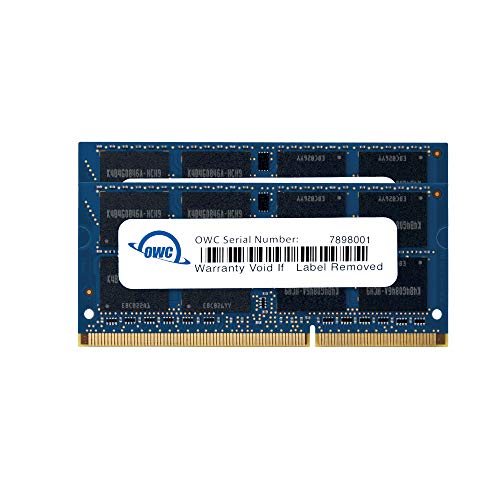 OWC 8GB (2x4GB) 1333MHz 204-Pin DDR3 SO-DIMM PC3-10600 CL9 Memory Upgrade Kit