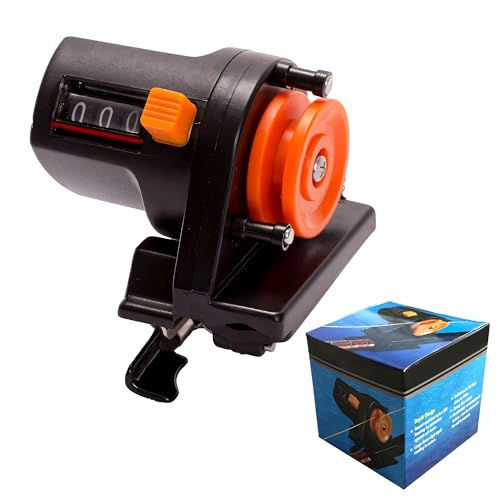 Fishing Line Counter 0-999M for Spooling & Trolling,...