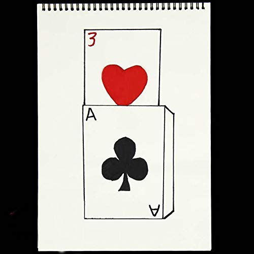 Enjoyer Predicción Cardiográfica Exclusiva Rise Card (390 * 260MM) Trucos de Magia Etapa Truco de Magia Mentalismo Comedia Accesorios