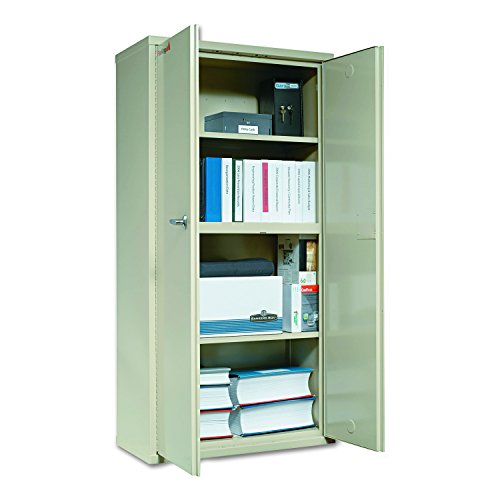 Fireking Cf7236D Storage Cabinet, 36W X 19-1/4D X 72H, Ul Listed 350°, Parchment #TOP2