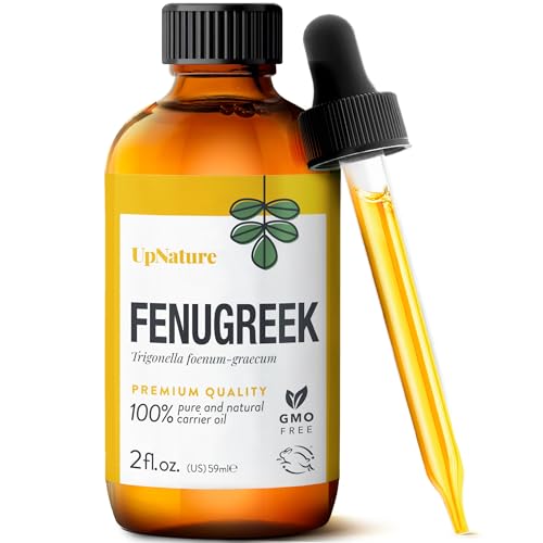 UpNature Fenugreek Oil - 100% Pure Fenugreek Seed Extract Essential Oil 2oz