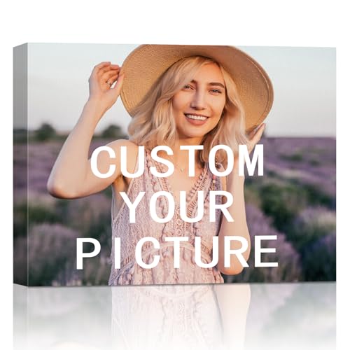 Canvas Prints with Your Photos, Custom Photo Gift for Family, Friends