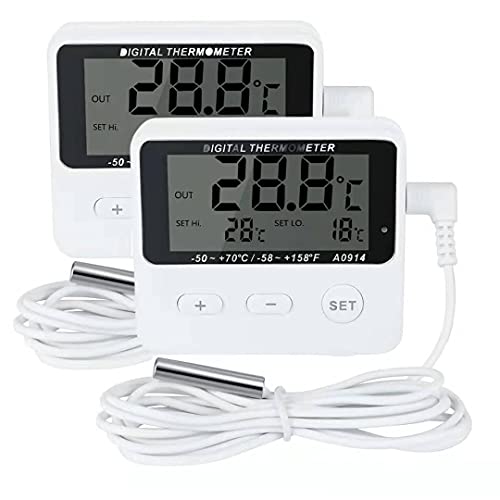 Top 10 Best Refrigerator Thermometer With Alarm Reviews & Buying