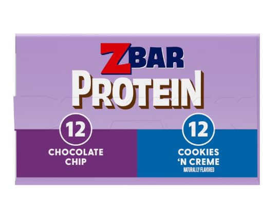 Zbarr Protein Snack Bar Gluten Free, Variety Pack, 24 pk.