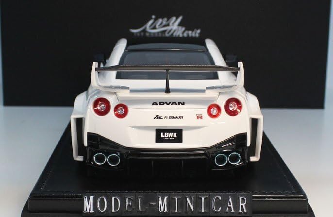 △最後1台！世界限定49台！白！IM 1/18 日産 NISSAN LB-Silhouette