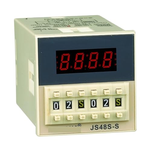 Relais temporisé 24V JS48S-S minuteur programmable et commutateur temporisateur digital