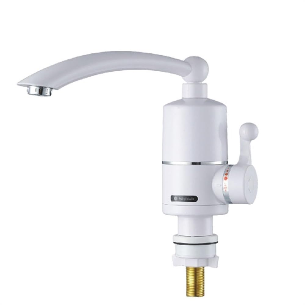 Zghnashun Lamp Display-01 Electric Tap Tankless Electric Water Heater Kitchen Instant Hot Tap Faucet Instantaneous 3000W Heating(Lamp Display-01)