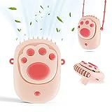 【Freihändiges Design mit hängendem Hals】: Das stilvolle Design des Freisprechventilators ermöglicht es Ihnen, Ihre Hände überall hin zu legen. Der modische Stil lässt dich cool aussehen. Am Hals hängen, geeignet für Reisen bei heißem Wetter, sehr gut für Aktivitäten im Innen- und Außenbereich geeignet.
