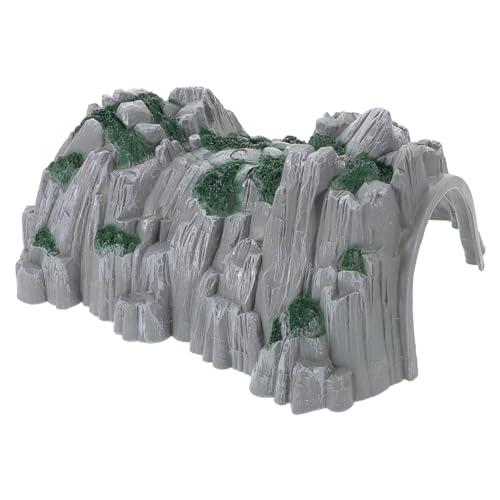 SUPVOX Toy Train Track Layout Railway Art Projects Plastic Miniature Tunnel Accessory for Boys and Girls