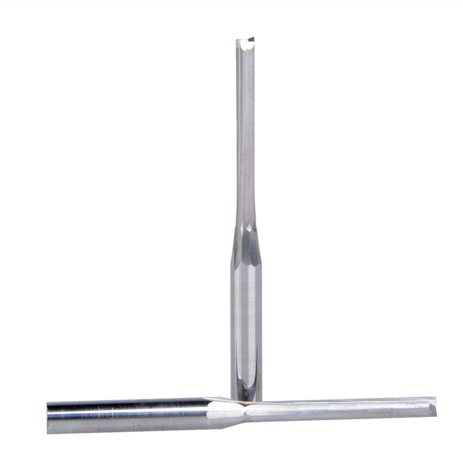 BERWENNY 10pcs Slot Bit Wood Milling Cutter CNC Carbide 2 Double Flutes Bit CNC Router Bit