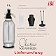 iSi 1060 Sodamaker Classic, 1,0 L, Wassersprudler für Sprudelwasser, Sprudler mit PEN-Flasche aus Edelstahlgewebe, Kohlensäure für Wasser, Sodabereiter, Barzubehör im Vintage-Look 106001 Edelstahl