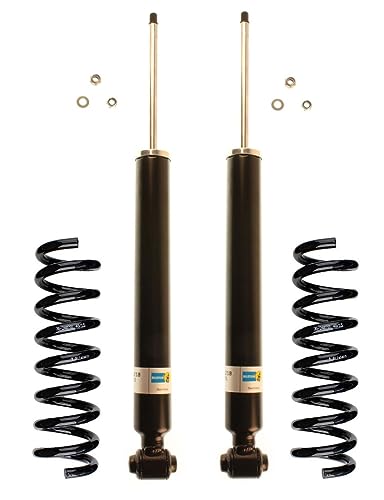 Bilstein B4 DampMatic Rear Shocks & B3 Coil Springs Kit For MB W204 C-Class Standard Standard Suspension Only