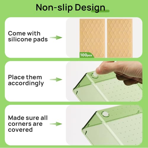 Image of Vtopmart 25 PCS Clear Plastic Drawer Organizers Set, 4-Size Versatile Bathroom and Vanity Drawer Organizer Trays, Storage Bins for Makeup, Bedroom, Kitchen Gadgets Utensils and Office