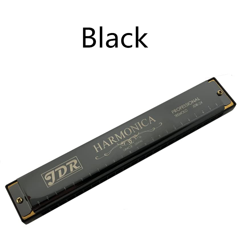 Harmonica Vibrato Harmonica Blues C 24 orifices orgue harpe Gaeta avec étui instruments professionnels mes mélodies - Les Beatles, Paul McCartney, John Lennon, RIngo Starr, George Harrison Harmonica Vibrato Harmonica Blues C 24 orifices orgue harpe Gaeta avec étui instruments professionnels mes mélodies – Image 4