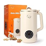 Nut Milk Maker,1000ML Soy Milk Maker Machine,Multi Functional Automatic Homemade Plant-Based Milk Maker(Almond,Oat,Fruit,Corn Juice etc) with PreSet/AutoClean/KeepWarm/Boil Water