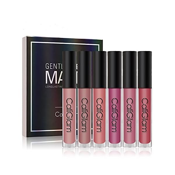 6-Pcs-Matte-Liquid-Lipstick-Set-Long-Lasting-Velvety-Durable-Nude-Liquid-lipstick-High-Pigmented-Waterproof-Lip-Gloss-Kit 6 Pcs Matte Liquid Lipstick Set, Long Lasting Velvety Durable Nude Liquid lipstick High Pigmented Waterproof Lip Gloss Kit