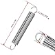 NICAVKIT 10 Stück Edelstahl Zugfedern mit Haken, Spannfeder Zugfeder 70mm freie Länge,Außendurchmesser 10mm,Drahtdurchmesser 1,2mm,Maximale Zugkraft 3.3KG - 1,2x10x70mm