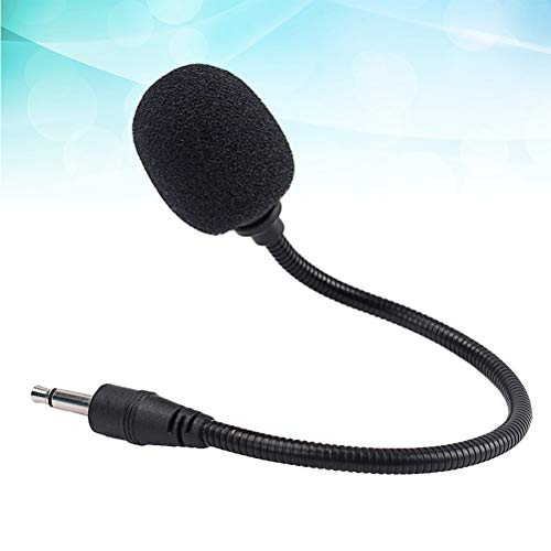 MILISTEN Microfone condensador de 3,5 mm com porta de 205 mm Mini plug-in megafones para instrumento