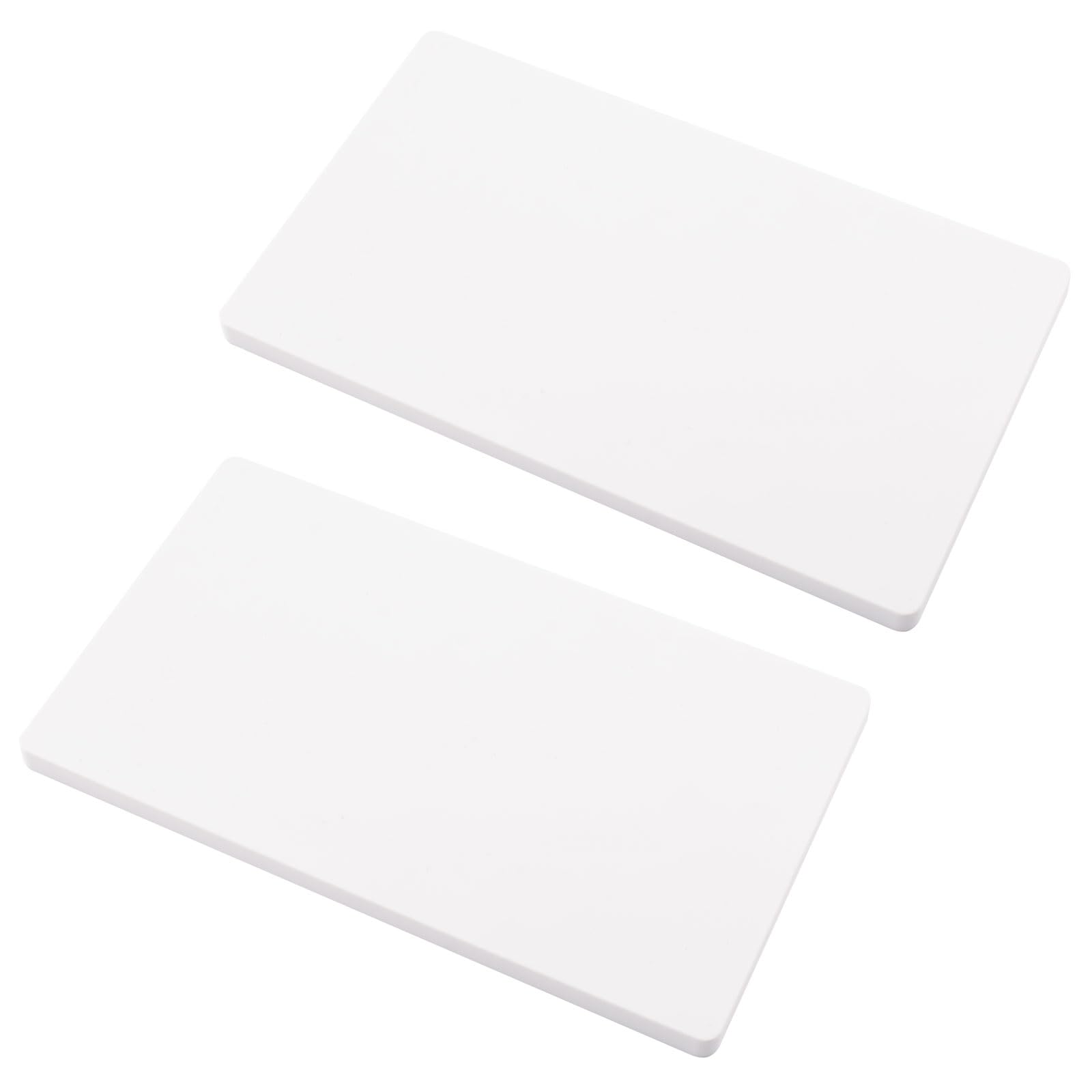 UFURMATE White Blank Cover Wall Plate, 2PCS Plastic Screwless Wall Hole Plate 2-Gang Blank Device Outlet Cover Electrical Covers for Unused Outlets or Switches (189 * 110mm) — image 1