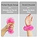 FAMCHAINS Skin Picking Fidget Toys, Sensory Bracelet for Trichotillomania Relief, Stretch Bracelet Picking Fidget Finger Toys Anxiety Relief (Pink)