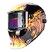 Produktbild Automatik Schweißhelm Automatische Verdunkelung Schweißmaske + Solarzellen, inkl. 2 Vorsatzscheiben Schweißschirm mit großem Sichtfeld, für MIG MAG Wig und Lichtbogenschweißen, DIN 9-13 SN868