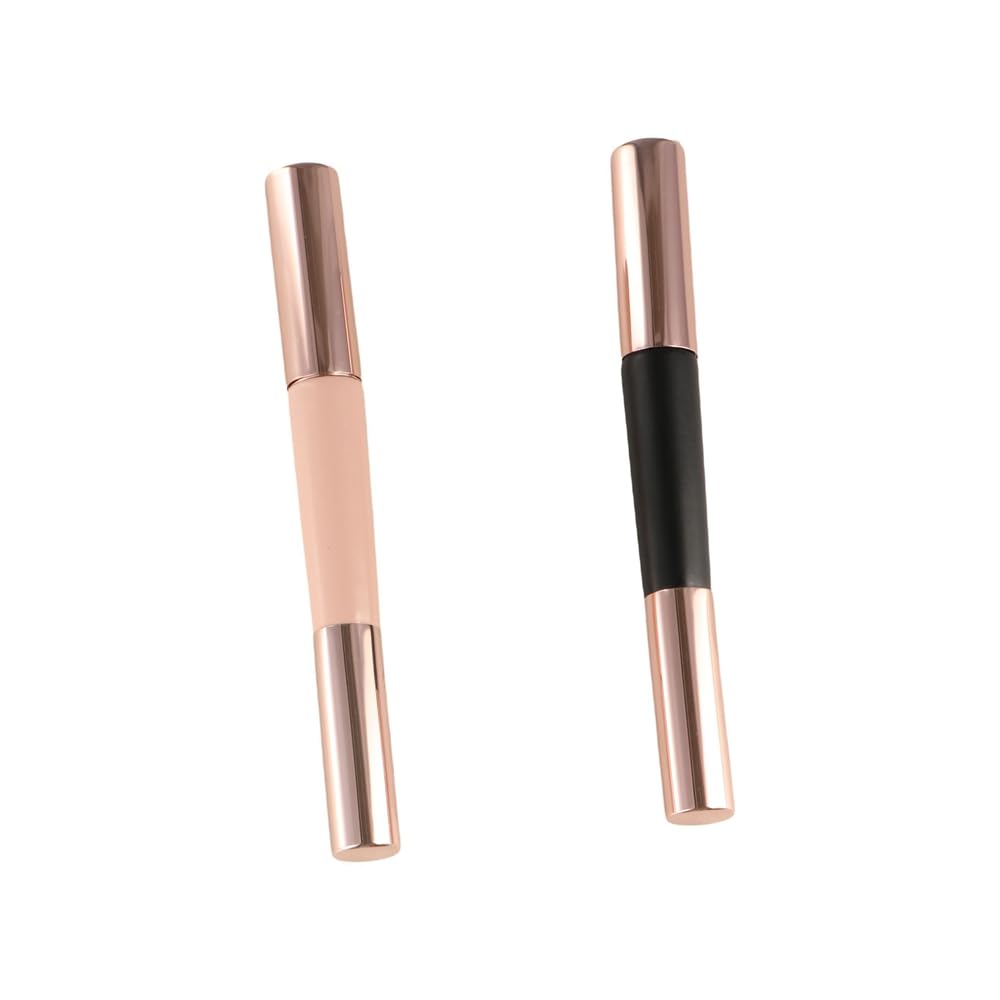 Silicone Lip Brush,4PCS Portable Lipstick Brush,Double-headed Lip Stick,Lip Makeup Brush,Multifunctional Concealer Makeup Brush
