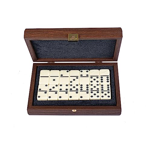 Set Premium de Dominó con Caja de Madera miniatura 1