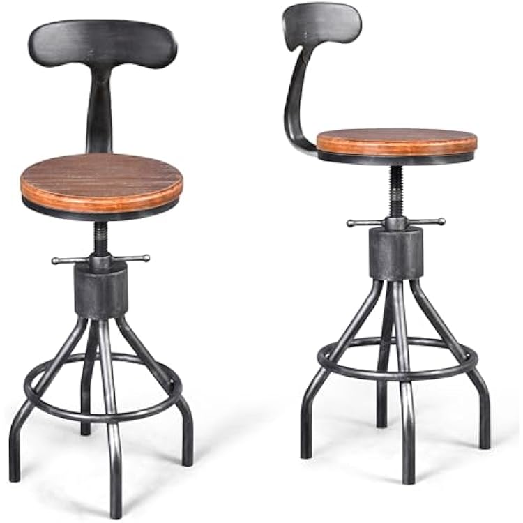 Industrial Adjustable Swivel Bar Stools with Ethiopia Ubuy