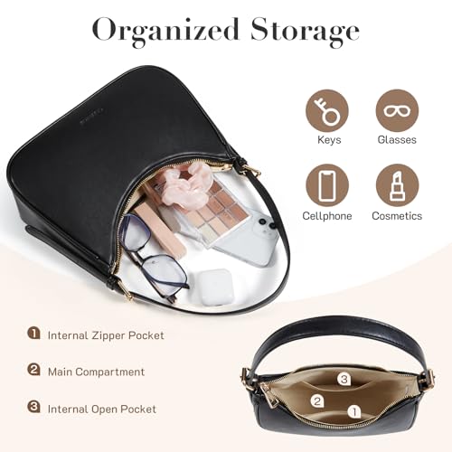 Missnine Vegan Leather Shoulder Bag