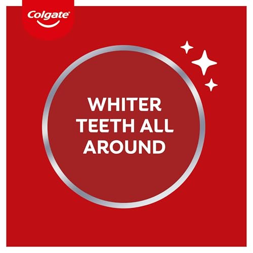 Colgate Max White Luminous Toothpaste 75ml - Teeth whitening Toothpaste - Clinically Proven Formula - Removes up to 100% of Surface Stains - SmartFoam System Cleans All Around Your Teeth