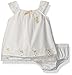 Juicy Couture Baby Girls' 2 Pieces Dress Set-Lace, Vanilla, 18M