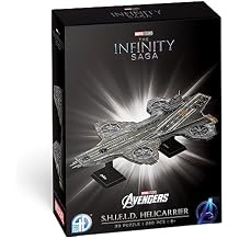 4D Build, Marvel Studios Avengers Helicarrier, 3D Puzzle Paper Model Kit, 220 Piece Paper Model Kit for Teens and Adults, Ages 8+